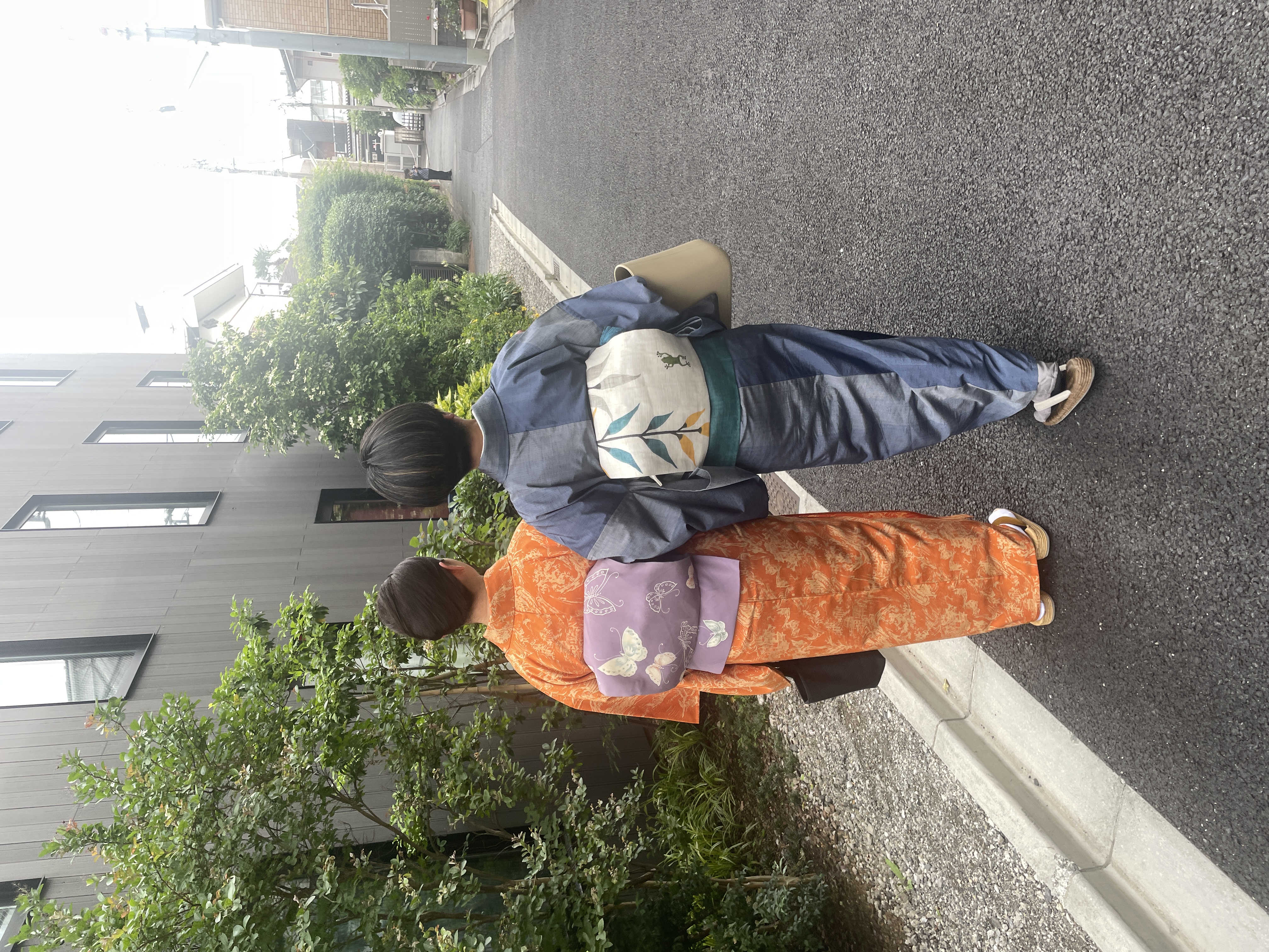 着物でお出かけ